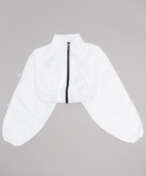 Reebok(リーボック)の「カーディB ウーブン ジャケット / Cardi B Woven Jacket(ナイロンジャケット・レディース・ベージュ/ホワイト/パープル・SMALL/MEDIUM/LARGE/X-LARGE/J/L/J/S/J/M/OT)」の22枚目の写真