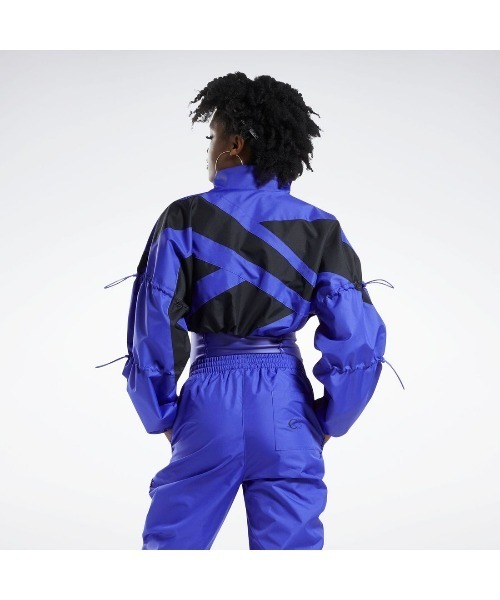 Reebok(リーボック)の「カーディB ウーブン ジャケット / Cardi B Woven Jacket(ナイロンジャケット・レディース・ベージュ/ホワイト/パープル・SMALL/MEDIUM/LARGE/X-LARGE/J/L/J/S/J/M/OT)」の13枚目の写真