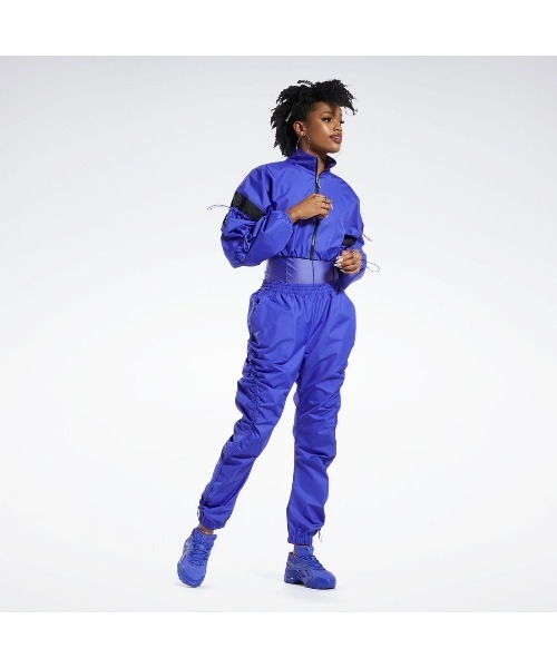 Reebok(リーボック)の「カーディB ウーブン ジャケット / Cardi B Woven Jacket(ナイロンジャケット・レディース・ベージュ/ホワイト/パープル・SMALL/MEDIUM/LARGE/X-LARGE/J/L/J/S/J/M/OT)」の12枚目の写真