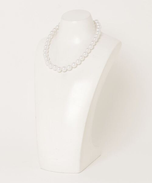 WEGO（ウィゴー）の「WEGO/BIGパールネックレス（ネックレス・レディース・ホワイト系その他・FREE）」の4枚目の写真