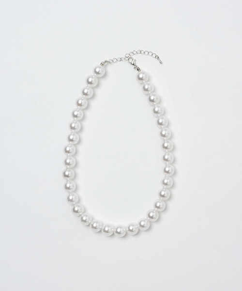 WEGO（ウィゴー）の「WEGO/BIGパールネックレス（ネックレス・レディース・ホワイト系その他・FREE）」の7枚目の写真