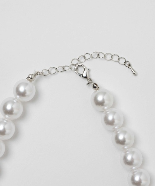 WEGO（ウィゴー）の「WEGO/BIGパールネックレス（ネックレス・レディース・ホワイト系その他・FREE）」の6枚目の写真