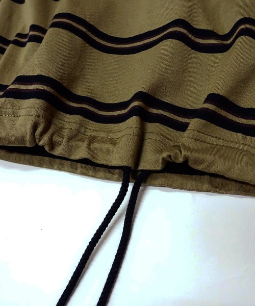 EGO TRIPPING（エゴトリッピング）の「mlt4123-VINTAGEBORDER TEE Tシャツ（Tシャツ/カットソー・メンズ・ベージュ/ブラウン・48/46）」の17枚目の写真