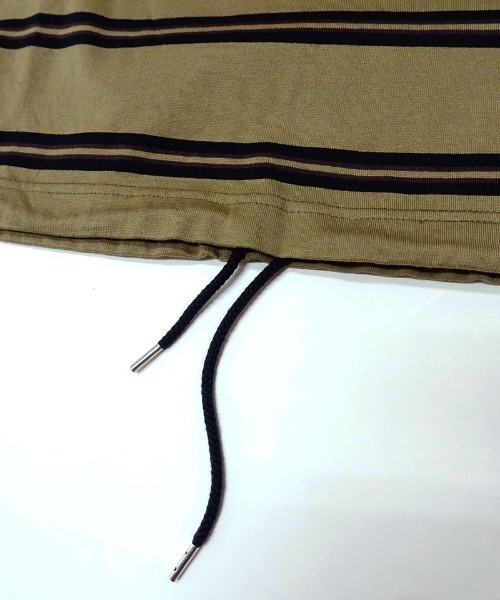 EGO TRIPPING（エゴトリッピング）の「mlt4123-VINTAGEBORDER TEE Tシャツ（Tシャツ/カットソー・メンズ・ベージュ/ブラウン・48/46）」の12枚目の写真