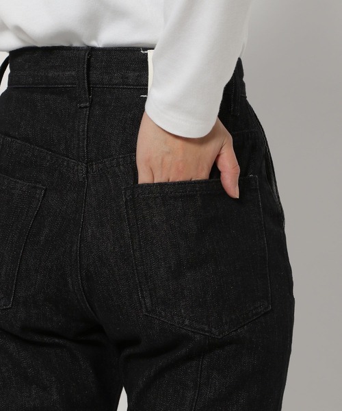 PAGEBOY（ページボーイ）の「フロントラインジーンズ（デニムパンツ・レディース・ブラック/ブルー/インディゴブルー/オフホワイト・28inch/24inch/25inch/26inch/27inch）」の20枚目の写真