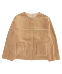 Samansa Mos2 | リバーシブルボアコート(その他アウター)