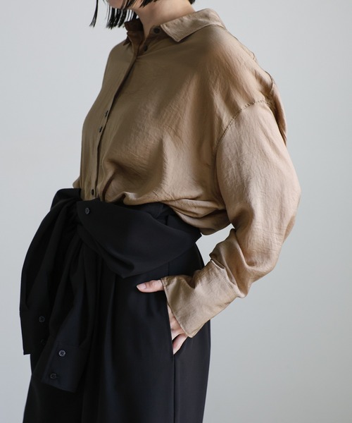 当日発送☆YONFA ダブルボタンオーバーシャツ 当日発送☆YONFA ダブル