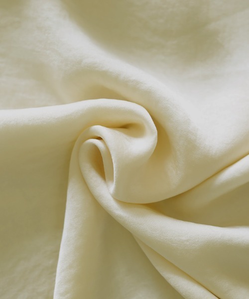 select MOCA（セレクトモカ）の「【ZOZO限定】ダブルボタンビンテージサテンオーバーシャツ（シャツ/ブラウス・レディース・アイボリー/グレー/グレイッシュベージュ/ネイビー・FREE）」の19枚目の写真