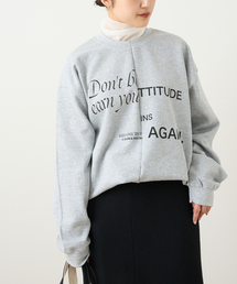 《別注》【SKIN/スキン】 DONT BE COOLISH SWEATSHIRTS：スウェット