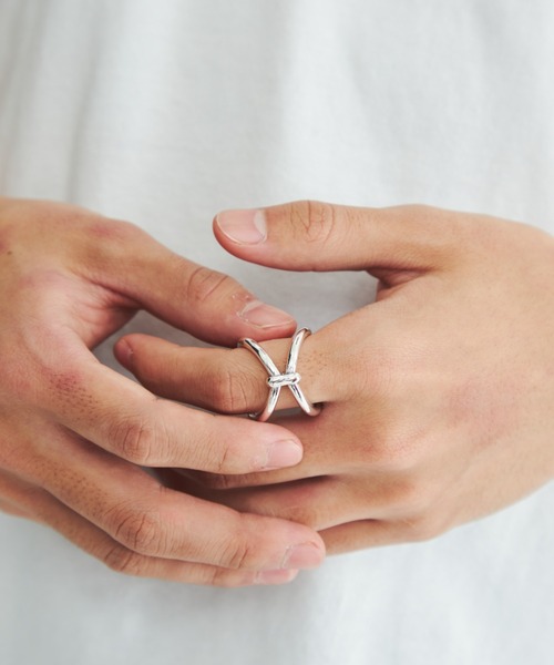 WAKAN SILVER SMITH リング 15号Seethroughcurv WAKAN SILVER SMITH リング 15号Seethroughcurv