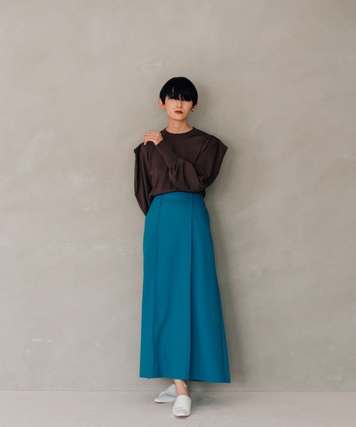 LAATO（ラート）の「LINE FLOW SKIRT（スカート）」 - WEAR