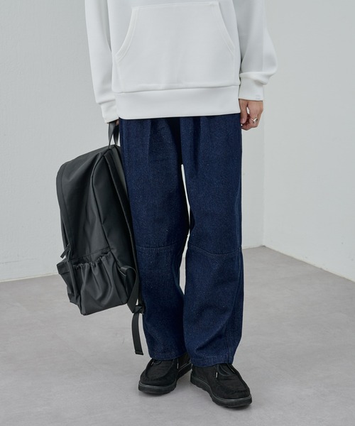 COLONY 2139（コロニートゥーワンスリーナイン）の「【セットアップ対応】ワイドバルーンデニム（デニムパンツ・メンズ・インディゴブルー/ブラック/ブルー/グレー・MEDIUM/LARGE）」の3枚目の写真