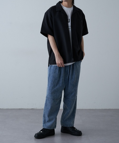 COLONY 2139（コロニートゥーワンスリーナイン）の「【セットアップ対応】ワイドバルーンデニム（デニムパンツ・メンズ・インディゴブルー/ブラック/ブルー/グレー・MEDIUM/LARGE）」の8枚目の写真