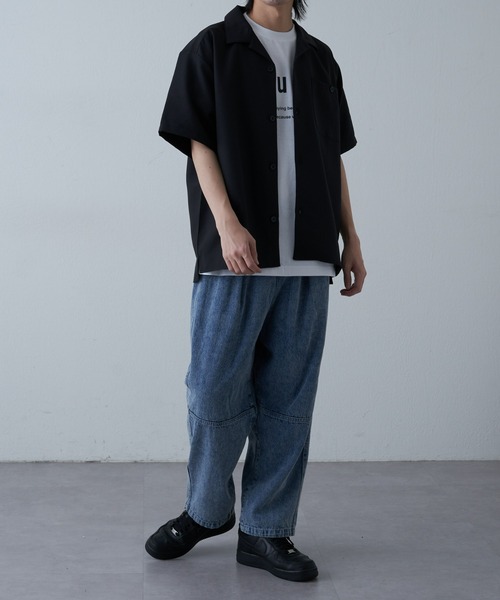 COLONY 2139（コロニートゥーワンスリーナイン）の「【セットアップ対応】ワイドバルーンデニム（デニムパンツ・メンズ・インディゴブルー/ブラック/ブルー/グレー・MEDIUM/LARGE）」の9枚目の写真
