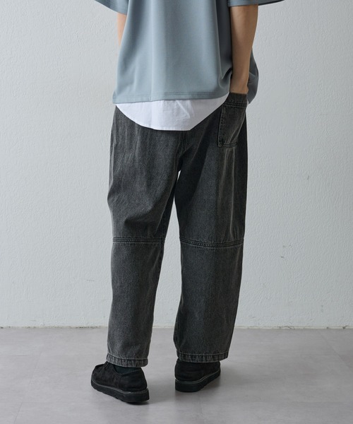 COLONY 2139（コロニートゥーワンスリーナイン）の「【セットアップ対応】ワイドバルーンデニム（デニムパンツ・メンズ・インディゴブルー/ブラック/ブルー/グレー・MEDIUM/LARGE）」の15枚目の写真