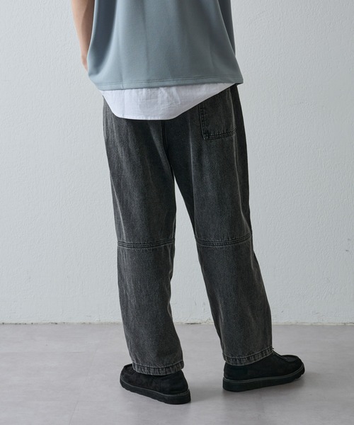 COLONY 2139（コロニートゥーワンスリーナイン）の「【セットアップ対応】ワイドバルーンデニム（デニムパンツ・メンズ・インディゴブルー/ブラック/ブルー/グレー・MEDIUM/LARGE）」の17枚目の写真