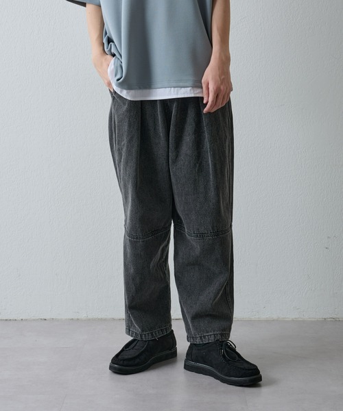 COLONY 2139（コロニートゥーワンスリーナイン）の「【セットアップ対応】ワイドバルーンデニム（デニムパンツ・メンズ・インディゴブルー/ブラック/ブルー/グレー・MEDIUM/LARGE）」の19枚目の写真