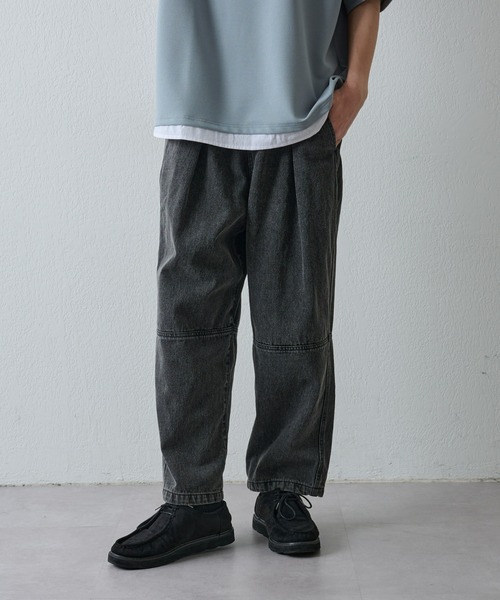 COLONY 2139（コロニートゥーワンスリーナイン）の「【セットアップ対応】ワイドバルーンデニム（デニムパンツ・メンズ・インディゴブルー/ブラック/ブルー/グレー・MEDIUM/LARGE）」の13枚目の写真