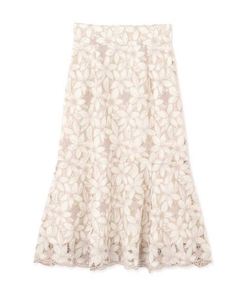 PROPORTION BODY DRESSING（プロポーションボディドレッシング）の「エンブロイダリーケミカルマーメイドスカート / 1213120215（スカート・レディース・オフホワイト/ブルー・MEDIUM/SMALL）」の17枚目の写真