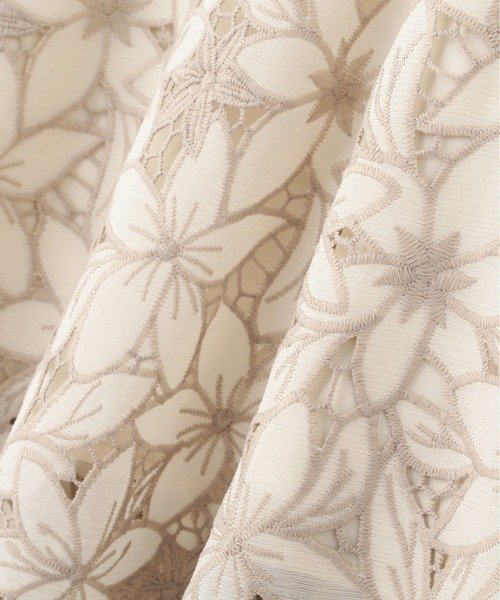 PROPORTION BODY DRESSING（プロポーションボディドレッシング）の「エンブロイダリーケミカルマーメイドスカート / 1213120215（スカート・レディース・オフホワイト/ブルー・MEDIUM/SMALL）」の12枚目の写真