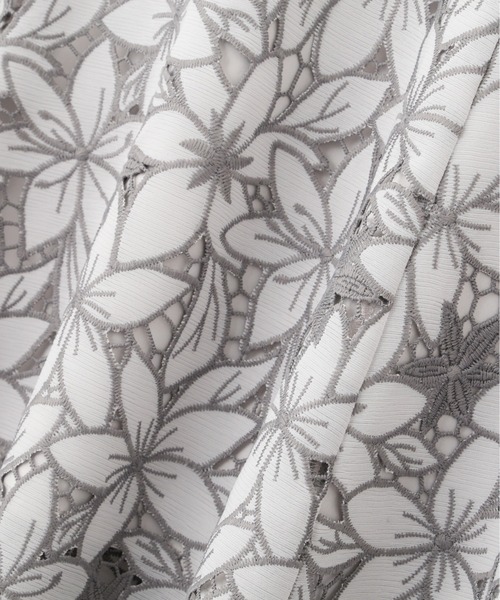 PROPORTION BODY DRESSING（プロポーションボディドレッシング）の「エンブロイダリーケミカルマーメイドスカート / 1213120215（スカート・レディース・オフホワイト/ブルー・MEDIUM/SMALL）」の14枚目の写真