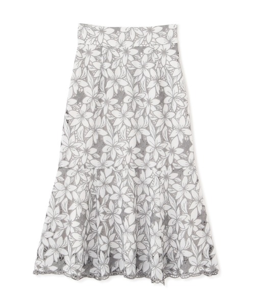 PROPORTION BODY DRESSING（プロポーションボディドレッシング）の「エンブロイダリーケミカルマーメイドスカート / 1213120215（スカート・レディース・オフホワイト/ブルー・MEDIUM/SMALL）」の15枚目の写真