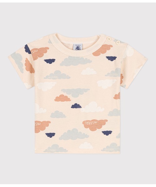 PETIT BATEAU(プチバトー)の「プリント半袖Tシャツ(Tシャツ/カットソー・キッズ・ホワイト/オフホワイト・18MONTH/24MONTH/12MONTH/36MONTH)」の8枚目の写真