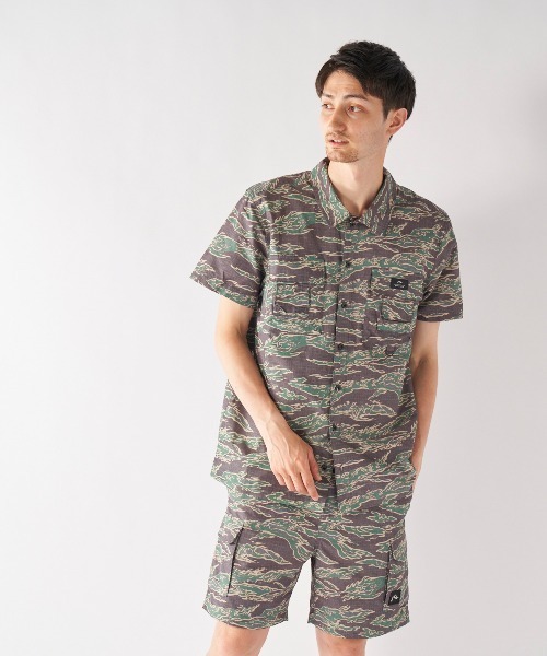 RUSTY(ラスティ)の「【RUSTY:ラスティー】半袖シャツ アウトドア(シャツ/ブラウス・メンズ・カモフラージュ/レオパード/レッド/ブラック・LARGE/MEDIUM/X-LARGE)」の10枚目の写真