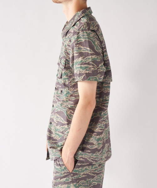 RUSTY(ラスティ)の「【RUSTY:ラスティー】半袖シャツ アウトドア(シャツ/ブラウス・メンズ・カモフラージュ/レオパード/レッド/ブラック・LARGE/MEDIUM/X-LARGE)」の13枚目の写真