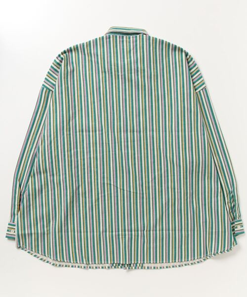 BEAMS 別注 ARMY TWILL アーミーツイル コミック柄 半袖シャツ セール】【ARMY TWILL / アーミーツイル】別注 タイガー刺繍 T