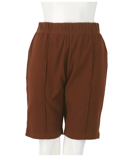 ANAP（アナップ）の「テレコリブハーフレギンスパンツ（その他パンツ・レディース・ブラック/ブラウン・FREE）」の11枚目の写真