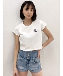 GYDA | POSE HEELワッペンショートTシャツ(Tシャツ/カットソー)