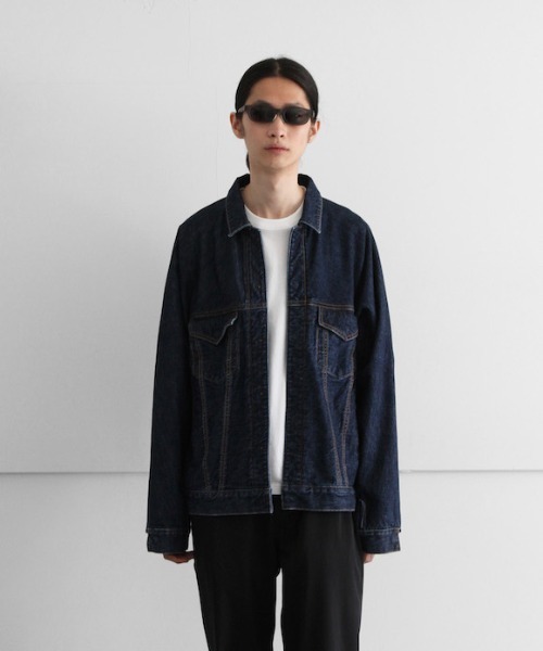 O(オー)の「O- XXLSS L.F.B.(デニムジャケット・メンズ・インディゴブルー・M)」の1枚目の写真