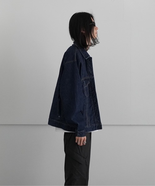 O(オー)の「O- XXLSS L.F.B.(デニムジャケット・メンズ・インディゴブルー・M)」の2枚目の写真