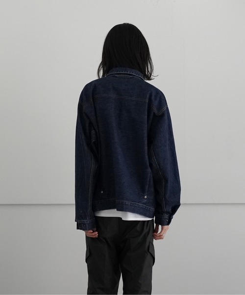 O(オー)の「O- XXLSS L.F.B.(デニムジャケット・メンズ・インディゴブルー・M)」の3枚目の写真