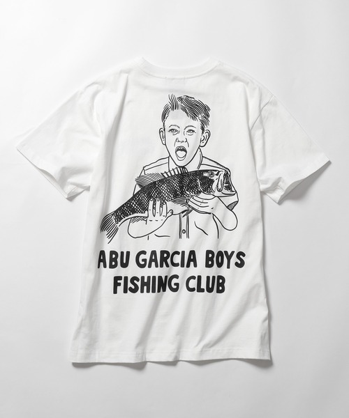 ABU GARCIA(アブ・ガルシア)の「Abu Garcia/アブ・ガルシア Hiranuma Boys Fishing Graphic Tee バックプリント 半袖Tシャツ(Tシャツ/カットソー・メンズ・ホワイト/ブラック・M/L)」の20枚目の写真