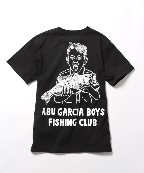 ABU GARCIA(アブ・ガルシア)の「Abu Garcia/アブ・ガルシア Hiranuma Boys Fishing Graphic Tee バックプリント 半袖Tシャツ(Tシャツ/カットソー・メンズ・ホワイト/ブラック・M/L)」の8枚目の写真