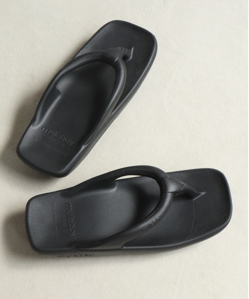 muleboy(ミュールボーイ)の「SQUARE Z(サンダル・レディース・イエロー/ミント/パープル/アイボリー/ブラック/グレー/ブルー/ピンク/ベージュ・XX-SMALL/X-SMALL/SMALL/MEDIUM/LARGE/X-LARGE)」の14枚目の写真