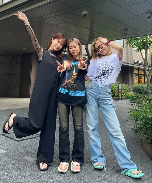 muleboy(ミュールボーイ)の「SQUARE Z(サンダル・レディース・イエロー/ミント/パープル/アイボリー/ブラック/グレー/ブルー/ピンク/ベージュ・XX-SMALL/X-SMALL/SMALL/MEDIUM/LARGE/X-LARGE)」の10枚目の写真