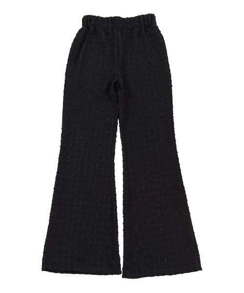 PUNYUS（プニュズ）の「ブロックパターンフレアパンツ（その他パンツ・レディース・ピンク/ブラック/ライム/ライトパープル・3/1/4/2）」の15枚目の写真