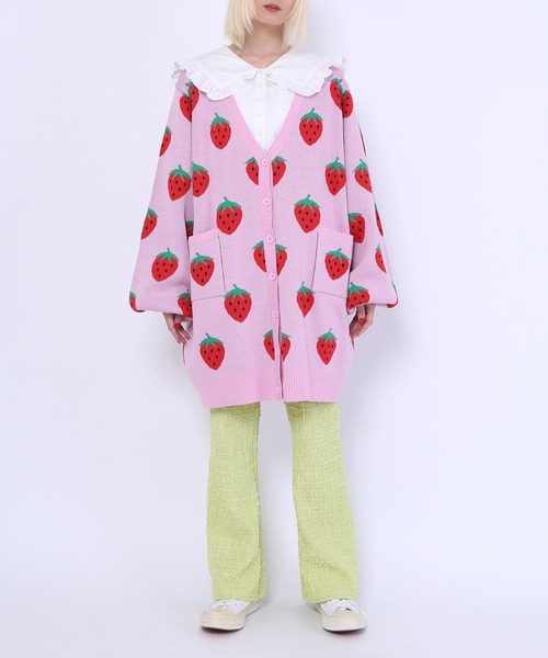 PUNYUS（プニュズ）の「ブロックパターンフレアパンツ（その他パンツ・レディース・ピンク/ブラック/ライム/ライトパープル・3/1/4/2）」の18枚目の写真