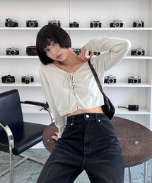 EPIMI E'PIMMY | ２wayレースアップカーディガン(カーディガン/ボレロ)