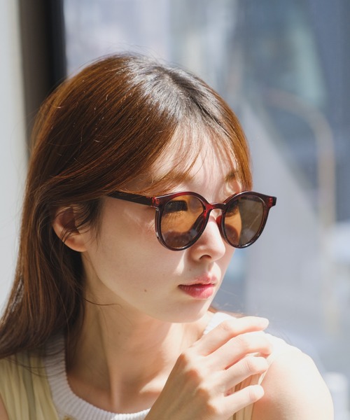 Kastane（カスタネ）の「ボストンサングラス（サングラス・レディース・ブラウン/ベージュ・FREE）」の15枚目の写真