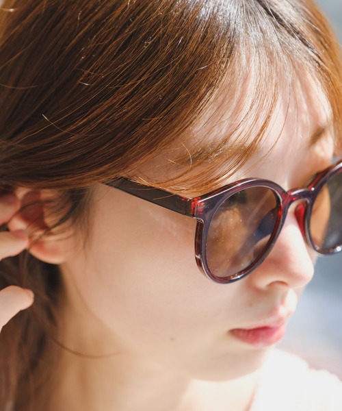 Kastane（カスタネ）の「ボストンサングラス（サングラス・レディース・ブラウン/ベージュ・FREE）」の11枚目の写真