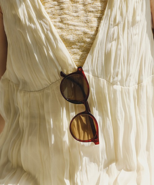 Kastane（カスタネ）の「ボストンサングラス（サングラス・レディース・ブラウン/ベージュ・FREE）」の17枚目の写真