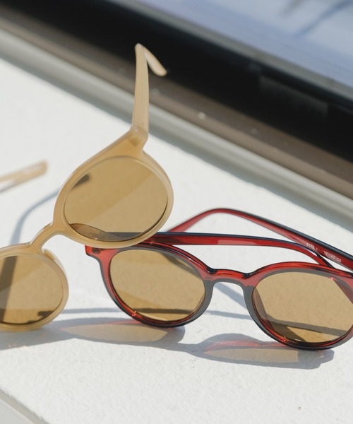 Kastane（カスタネ）の「ボストンサングラス（サングラス・レディース・ブラウン/ベージュ・FREE）」の6枚目の写真