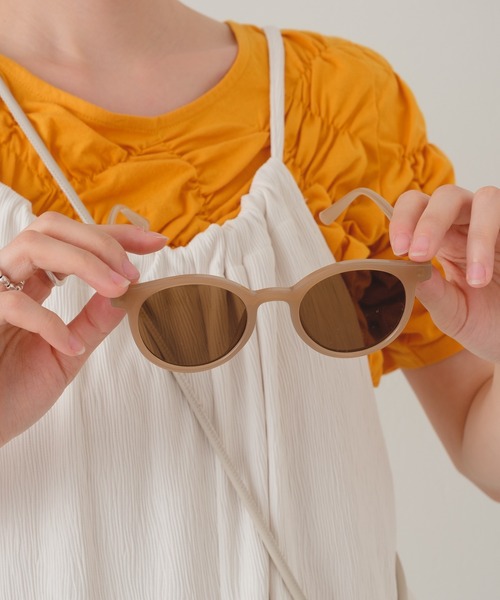 Kastane（カスタネ）の「ボストンサングラス（サングラス・レディース・ブラウン/ベージュ・FREE）」の20枚目の写真