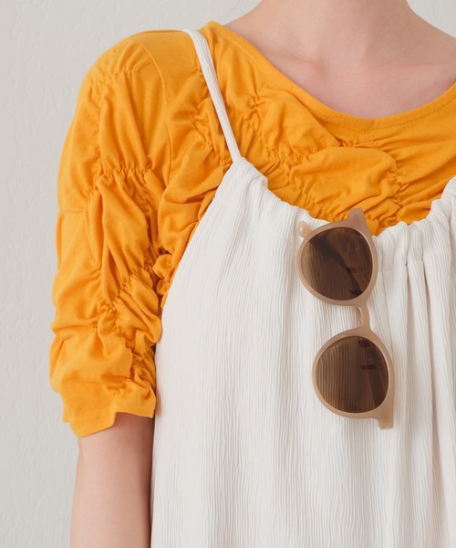 Kastane（カスタネ）の「ボストンサングラス（サングラス・レディース・ブラウン/ベージュ・FREE）」の18枚目の写真