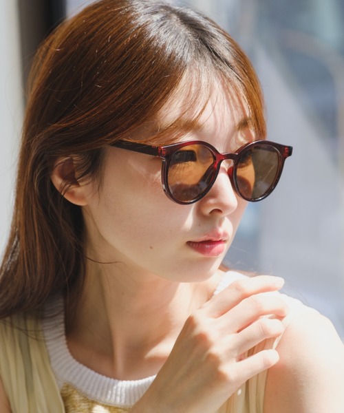 Kastane（カスタネ）の「ボストンサングラス（サングラス・レディース・ブラウン/ベージュ・FREE）」の21枚目の写真