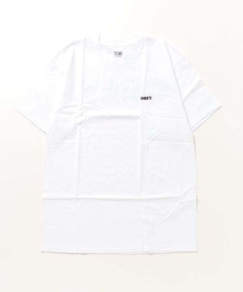 OBEY（オベイ）の「【T18】【OBEY/オベイ】OBEY BOLD T-SHIRT（Tシャツ/カットソー・レディース・ブラック/ホワイト・X-LARGE/MEDIUM/LARGE）」の2枚目の写真